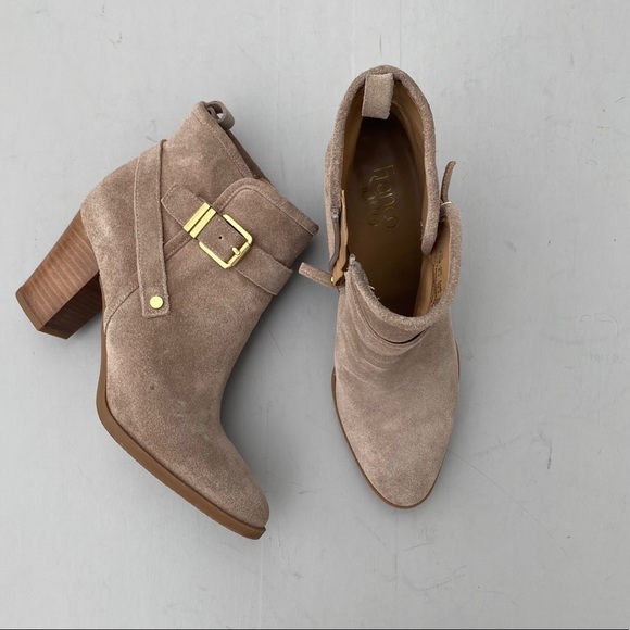 Franco Sarto Suede Ankle Boots - Picture 7 of 7